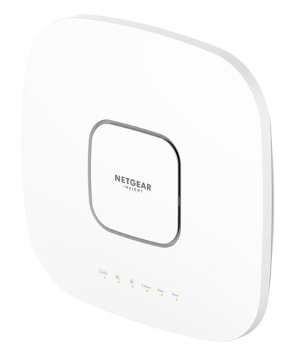 8NE10364284 | The Cloud Managed Wi-Fi 6E AXE7800 wireless access point by NETGEAR is a very powerful device with the same functions as Wi-Fi 6 devices but with better performance, less latency and expanded 6 GHz band with expanded spectrum capacity.