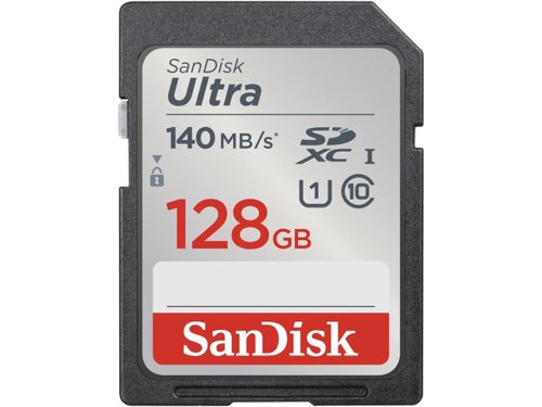 SanDisk Ultra 128GB MicroSDXC UHS-I Class 10 Memory Card 8SD10374731 Buy online at Office 5Star or contact us Tel 01594 810081 for assistance