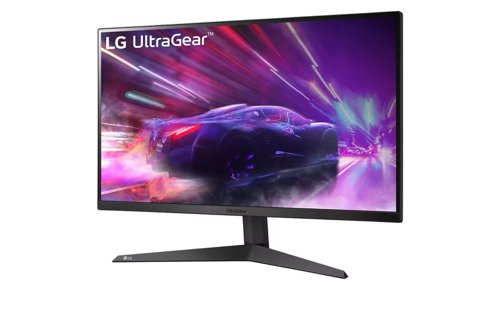 8LG24GQ50FB | Enjoy silky smooth gaming without breaking the bank. You won't miss a frame - this gaming monitor combines fast 165 Hz refresh rate with 1 ms motion blur reduction to get you perfectly crisp picture. Great for fast-paced competitive games like CS:GO or Valorant. And AMD's FreeSync Premium holds it all together – by matching outputs of the monitor and your graphics card it prevents screen tearing, stuttering, and various other artifacts.