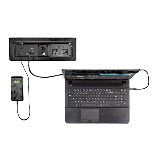 StarTech.com Laptop Docking Module for Conference Table Connectivity Box 8STMOD4DOCKACPD Buy online at Office 5Star or contact us Tel 01594 810081 for assistance