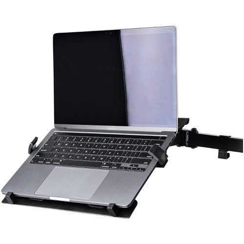 StarTech.com VESA Adjustable Monitor Arm Laptop Tray Secures Notebooks Maximum Weight 4.5kg  8ST10356030