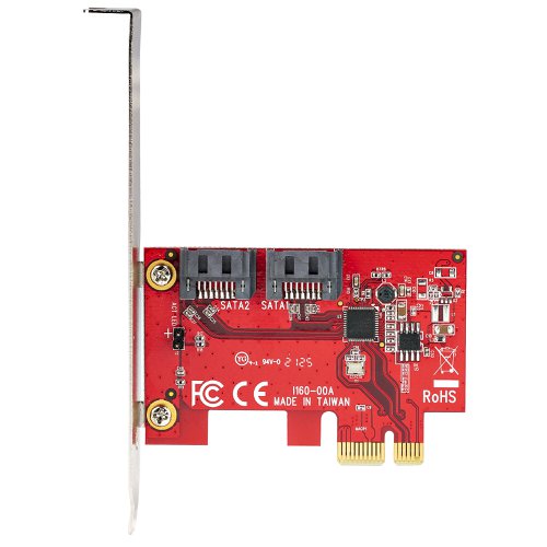 StarTech.com 2 Port 6Gbps PCIe SATA Expansion Card PCI Cards 8ST10357294