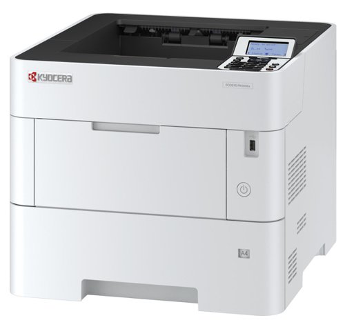A Real WorkhorseThe high performance of the ECOSYS PA5000x, paired with optimal data protection solutions, make this the perfect fit for small and mid-sized workgroups. With up to 50 pages per minute in excellent 1,200 dpi resolution and fast time to first print of only 5.4 seconds, this ECOSYS combines high productivity with cost savings.