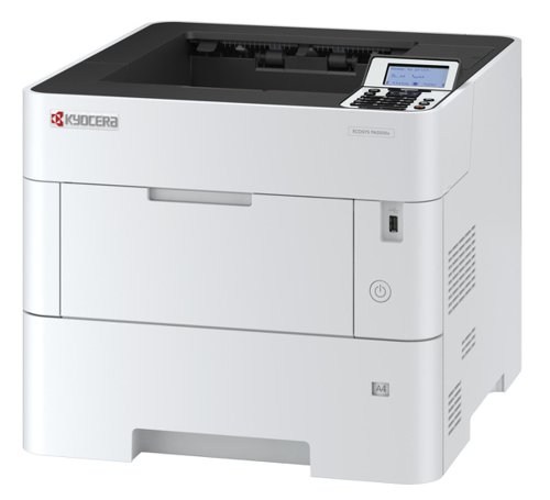 8KY110C0W3NL0 | A Device You Can Count OnThe flexible paper handling options with up to 2,600 sheets and modern security features, combined with long-life components provides exceptional efficiency and reliability make the ECOSYS PA5500x the ideal choice to increase overall performance of workgroups. With a print speed of up 55 pages per minute and a fast first print out, it's always ready when you need it.
