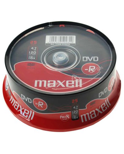 Maxell DVD-R 4.7GB X 25 Pack 275520