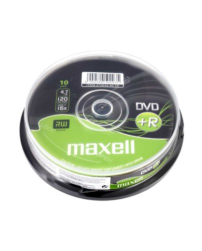 Maxell DVD+R 4.7GB X 10 Pack 275632