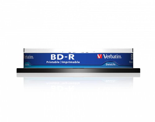 Verbatim BD-R Single Layer Datalife Printable No ID 43804