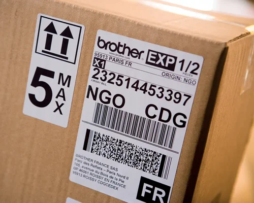 BA82678 Brother QL-1110NWBc Shipping and Barcode Label Printer Black/White QL1110NWBCZU1
