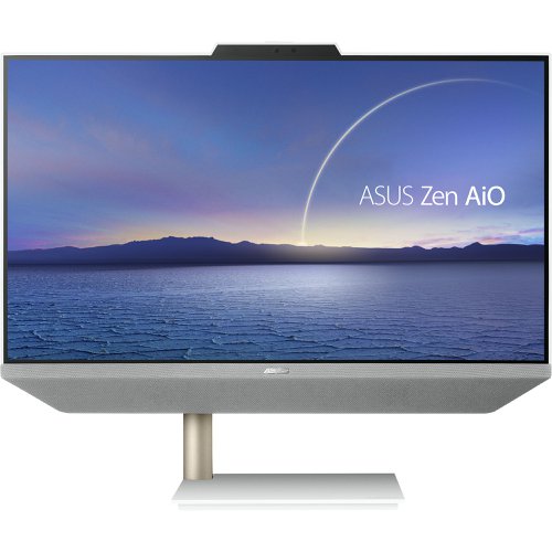 ASUS Zen A5401 23.8 Inch Intel Core i3-10100T 8GB RAM 128GB SSD Intel UHD Graphics 630 Windows 11 Home White All In One PC