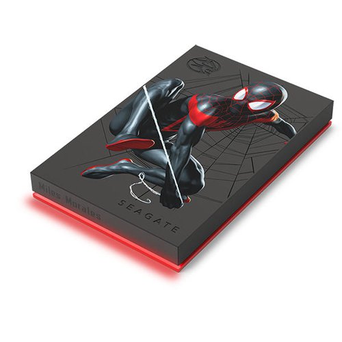 Seagate Marvel Miles Morales Special Edition 2TB USB 3.0 RGB LED External Hard Drive
