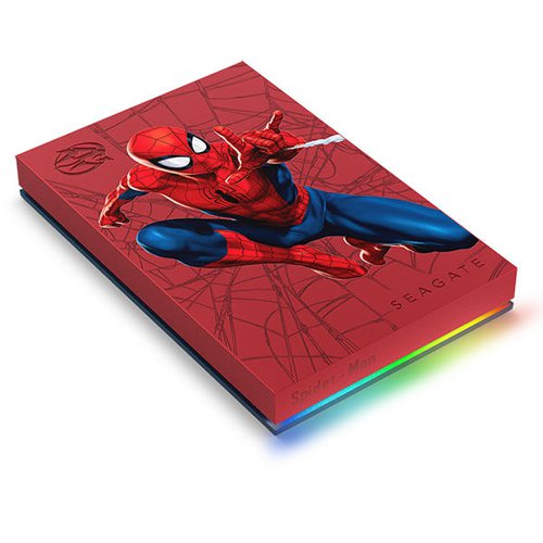 Seagate Marvel Spider Man Special Edition 2TB USB 3.0 RGB LED External Hard Drive Hard Disks 8SESTKL2000417