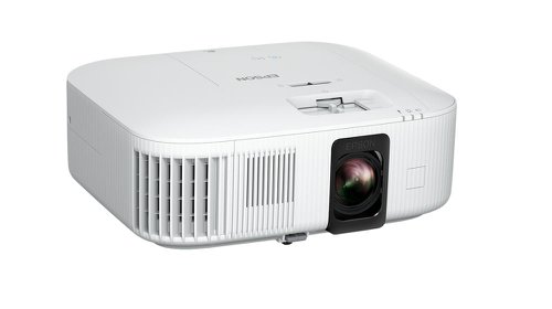 Enjoy movies, sports and games on the big screen with this affordable, 4K PRO-UHD high-quality and compact home cinema projector.Make your home centre stage for all the action with this 4K PRO-UHD projector and gaming features. Sharp images deep blacks and smooth movement, plus great connectivity, easy set-up and alignment make this projector the ultimate choice for all home entertainment4. Its compact and curved design make it easy to fit in with your home.