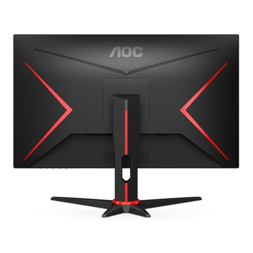 8AO24G2SPU | The AOC 24G2SPU's 165 Hz refresh rate, 1 ms MPRT and G-Sync monitor support eliminate stuttering and tearing. Its 23.8'' IPS panel with Full HD resolution delivers colour-accurate images.