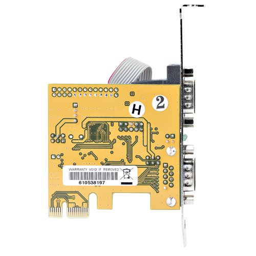 StarTech.com 2 Port PCI Express RS232 Serial Card