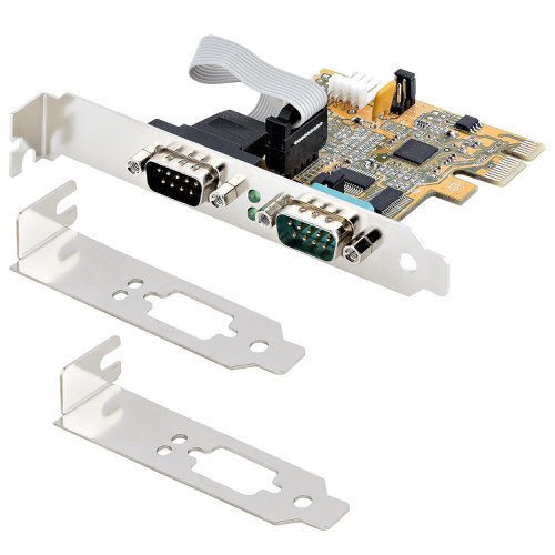 StarTech.com 2 Port PCI Express RS232 Serial Card