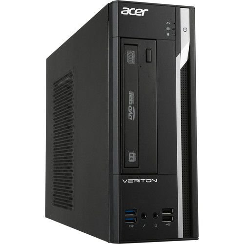 Acer Veriton X Intel Core i3-12100 8GB RAM 256GB SSD Windows 11 Pro PC Desktop Computers 8AC10377102