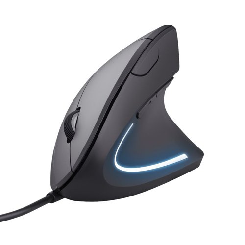 Trust Verto 1600 DPI USB-A Optical Ergonomic Mouse 8TR22885 Buy online at Office 5Star or contact us Tel 01594 810081 for assistance