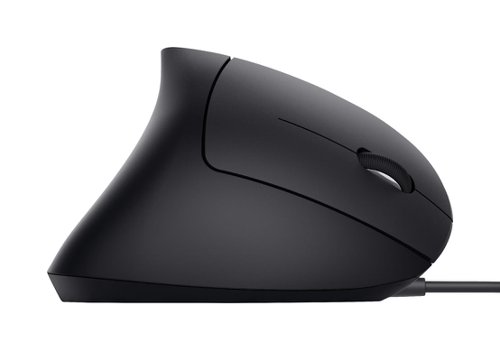 8TR22885 | All-naturalThe Verto Ergonomic Mouse’s ergonomic shape places your arm and wrist into a natural 60-degree position, reducing arm and wrist strain – so you can work more comfortably and productively.Next-level comfortA lightweight design and thumb rest further improve comfort, while a rubber coating improves grip and durability – keeping you focused and efficient.Stay in controlAn optical sensor capable of 1000 and 1600 DPI and 6 buttons – 2 main, 2 side, a DPI button, and a scrollwheel – give you better control and increase accuracyEasy and stylishA 1.5m USB cable offers easy plug-and-play capability and plenty of freedom of movement. Additionally, a blue LED gives your work setup a sleek, stylish – yet subtle – vibe.