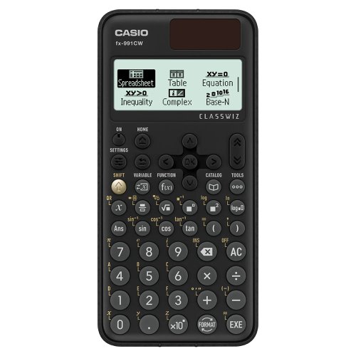 Casio Classwiz Advanced Scientific Calculator Dual Powered FX-991CW-W-UT