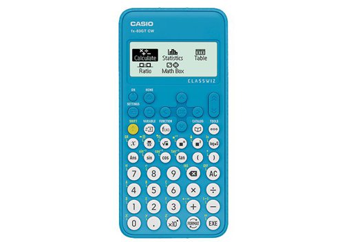 Casio FX-83GTCW Scientific Calculator Blue