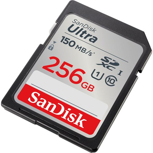 SanDisk Ultra 256GB SDXC UHS-I Class 10 Memory Card Flash Memory Cards 8SD10374732