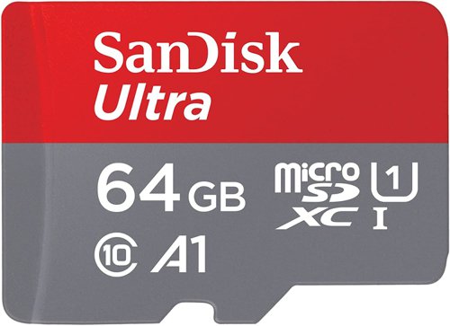 SanDisk Ultra 64GB MicroSDXC UHS-I Class 10 Memory Card for Chromebook