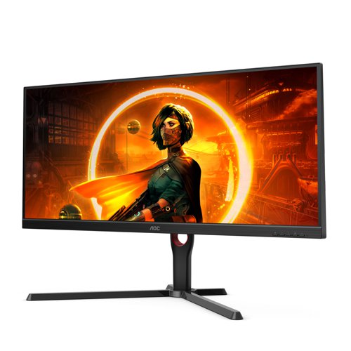 AOC G3 U34G3XM 34 Inch 3440 x 1440 Pixels UltraWide Quad HD VA Panel HDMI DisplayPort Gaming Monitor