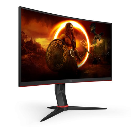AOC G2 CQ27G2U 27 Inch 2560 x 1440 Pixels Quad HD VA Panel FreeSync HDMI DisplayPort Curved Gaming Monitor