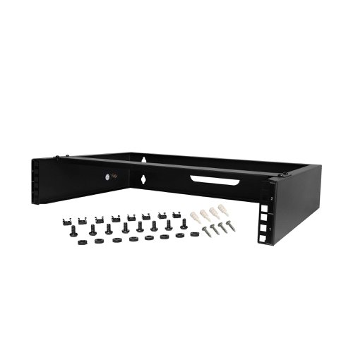 StarTech.com 2U Wall Mount Rack 19 Inches 14 Inches Deep 35kg Maximum Weight Capacity 8ST10366150 Buy online at Office 5Star or contact us Tel 01594 810081 for assistance