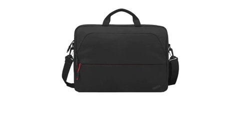 8LEN4X41C12469 | The ThinkPad Essential 16-Inch Topload (Eco) comes with all the perks you’d expect from a well-designed toploader case. Pack and unpack on the fly. And move from office to cafe and back without a hitch thanks to the padded, organized interior storage, easy-grip zippers, adjustable shoulder strap, and 16-inch notebook compartment. Get it all for a great price, and guilt-free too.