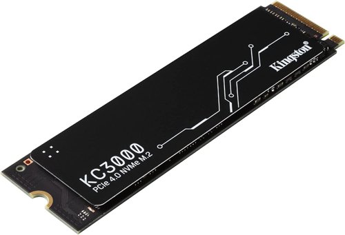 8KISKC3000S512G | Kingston KC3000 PCIe 4.0 NVMe M.2 SSD delivers next-level performance using the latest Gen 4x4 NVMe controller and 3D TLC NAND. Upgrade the storage and reliability of your system to keep up with demanding workloads and experience better performance with software applications such as 3D rendering and 4K+ content creation. With formidable speeds up to 7,000MB/s read/write, it ensures improved workflow in high-performance desktop and laptop PCs making it ideal for power users who require the fastest speeds on the market.The compact M.2 2280 design fits seamlessly into motherboards and gives greater flexibility where high-power users appreciate responsiveness and superior loading times.