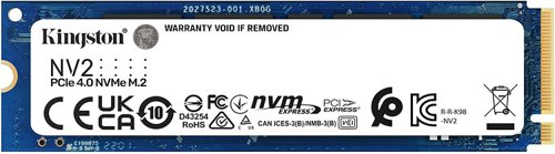 Kingston Technology NV2 M.2 500GB PCI Express 4.0 NVMe Internal Solid State Drive
