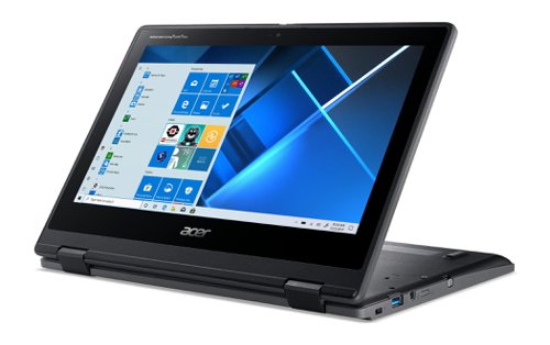 Acer TravelMate B3 Spin 11 Inch Intel Celeron N6000 4GB RAM 128GB Windows 11 Pro Education  8AC10375975