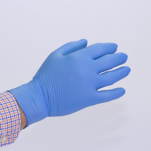 ValueX Nitrile Gloves Powder Free Blue Large (Pack 100) NGN100LBU Eastpoint Healthcare
