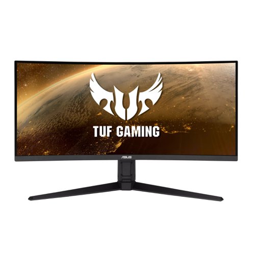 ASUS TUF Gaming VG34VQL1B 34 Inch 3440 x 1440 Pixels VA Panel FreeSync HDMI DisplayPort Curved Gaming Monitor