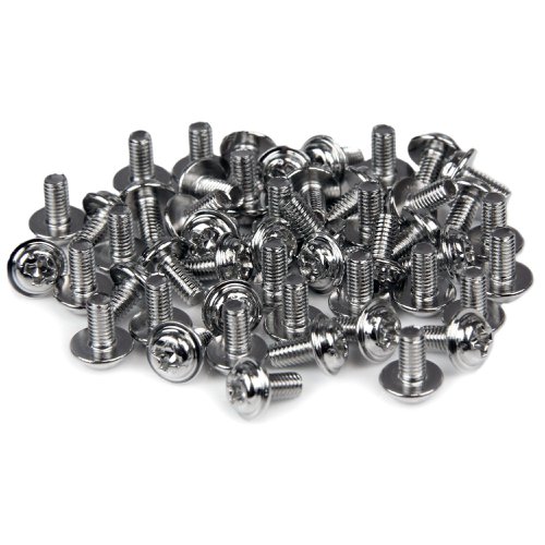 StarTech.com PC Mounting Computer Screws M3 x 0.25in Long Standoff - 50 Pack