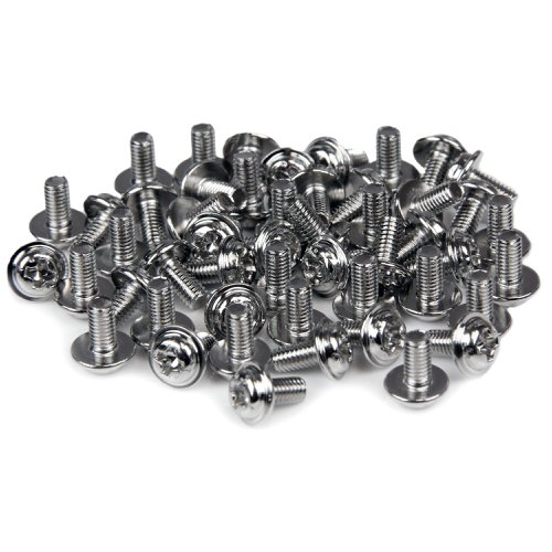 8STSCREWM3 | This pack of 50 M3 x 1/4in computer screws are great to have on handy for building, repairing, and maintaining computer systems, for mounting any motherboard to your PC chassis or attaching any floppy/CD-ROM/DVD-ROM drives.