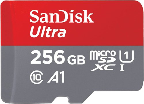 SanDisk Ultra 256GB MicroSDXC UHS-I Class 10 Memory Card for Chromebook SanDisk