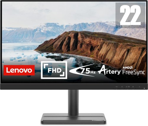 Lenovo L22e-30 21.5 Inch 1920 x 1080 Pixels Full HD FreeSync VA Panel 75Hz Refresh Rate HDMI VGA LED Monitor
