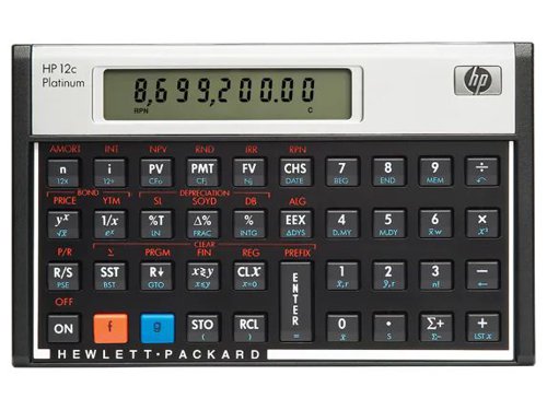 HP Financial Calculator - HP-12C/INT
