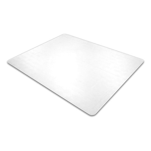 Ultimat Polycarbonate Office Chair Mat Floor Protector for Carpets up to 12mm 120 x 100cm Clear - UFR1110023ER