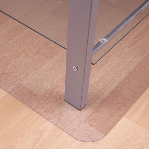 11371FL | Affordable, long lasting floor protection for the office and homeCleartex Advantagemat is a bestselling chair mat. Smooth back for hard floors. Made from a unique Floortex PVC formula for a more durable and safer mat.