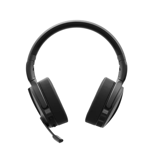 The ADAPT 560 II features a new headband and softer earpads for long-term wearing comfort. Get clearer calls with the foldable boom arm that delivers excellent speech intelligibility and use ANC in noisy environments. Certified for Microsoft Teams.Enjoy an on-ear, Bluetooth®, UC optimized headset that connects to mobile and softphone simultaneously. Get clearer calls with the discreet boom arm to create excellent speech intelligibility and use ANC in noisy working situations to focus. Certified for Microsoft Teams.The Adapt 560 headset has a smart discrete boom arm that can be folded away into the headband when not in use. Switch effortlessly between your favourite devices and enjoy multi-point connectivity via Bluetooth® to mobile and softphone simultaneously. BTD 800 USB dongle connects to your PC.Move through the tasks of your busy working day with seamless flexibility so you can deliver on every professional parameter. Be it high-quality business calls or more focused work in a noisy open office – ADAPT 500 provides perfect speech clarity, comfort and concentration for modern professionals.Launch Microsoft Teams instantly with a dedicated button for Microsoft Teams via the BTD 800 USB dongle.The headset connects via Bluetooth® 5.0, NFC audio cable (2.5 mm and 3.5 mm jack plugs) and USB cable with a micro-USB connector. Enjoy multi-point connectivity via Bluetooth® to mobile and softphone simultaneously. BTD 800 USB dongle connects to your PC to enable connectivity.Included in the box:ADAPT 560 headset, BTD 800 USB dongle, USB cable with USB-C connector, carry case, compliance sheet, safety guide