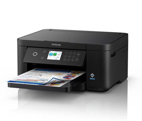 Compact and stylish, this multifunction printer is sure to impress with individual inks, mobile printing and A4 double-sided printingThis stylish and compact all-in-one looks great from every angle. Discover how easy everyday tasks can be with A4 double-sided printing, an up to 150-sheet front-loading paper cassette and a large 6.1cm LCD screen. Print from almost anywhere using Epson's mobile printing solutions. It is also compatible with Apple AirPrint.