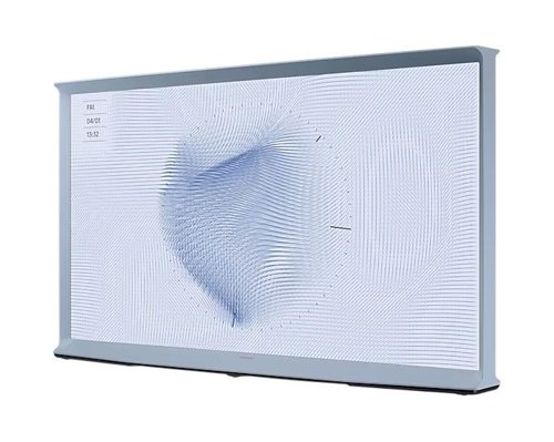 Samsung The Serif QLED 55 Inch 4K HDR 4 x HDMI Ports 2 x USB Ports Cotton Blue Smart TV