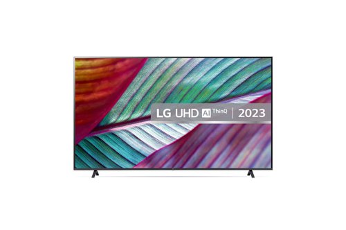 8LG75UR78006LK | Experience vibrant picture quality in incredible detail with 4K clarity, powered by the smart a5 AI processor 4K Gen6, the brain of the TV. LG's AI Sound feature enhances your audio for a more immersive experience.