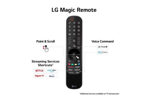 8LG50UR91006LA | Experience vibrant picture quality in incredible detail with 4K clarity, powered by the smart a5 AI processor 4K Gen6, the brain of the TV. LG's AI Sound feature enhances your audio for a more immersive experience.