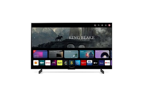 LG OLED Evo C3 42 Inch 4K Ultra HD 4 x HDMI Ports 3 x USB Ports Smart TV 8LGOLED42C34LA Buy online at Office 5Star or contact us Tel 01594 810081 for assistance