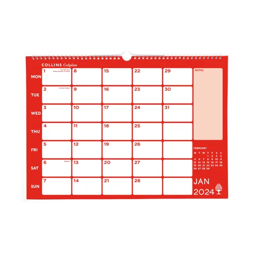 Collins Memo Calendar A3 2024 CMC24