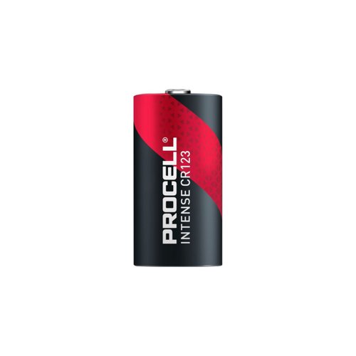 Procell Intense High Power Lithium CR123 3V Battery (Pack of 10) 5000394163393 - DU16339